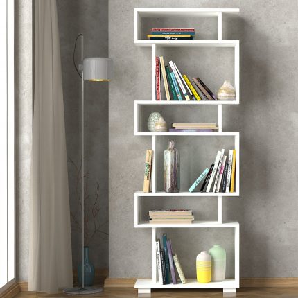 Dekorister - Turkish Furniture Manufacturer - Home Furniture Producer Companies From Turkey - Blok Bookcase White